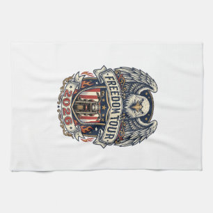 Linge De Cuisine Moto Vintage Eagle Freedom Tour 2026