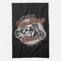 Motocyclette Personnalisée Cavalier Légendaire Mot