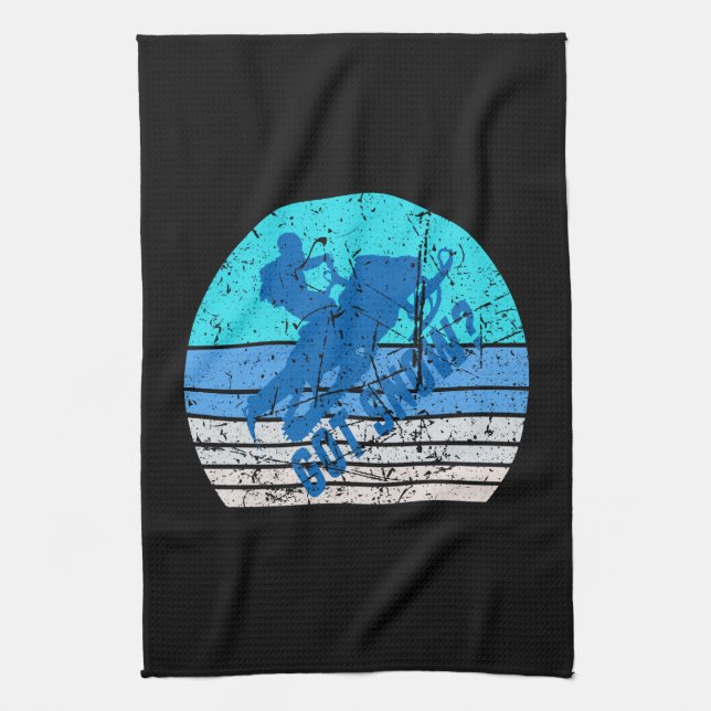 Linge De Cuisine Motoneige vintage (Vertical)