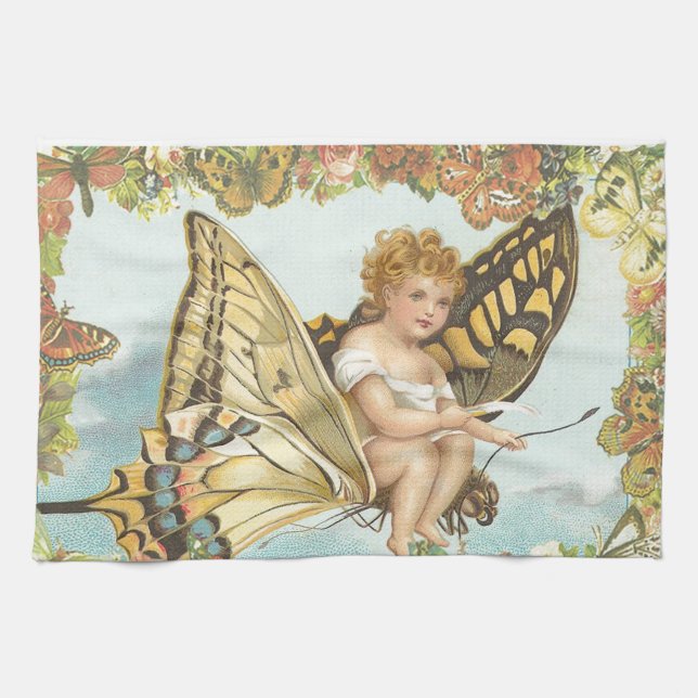 Linge De Cuisine Mouche (Horizontal)