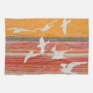 Linge De Cuisine Mouettes