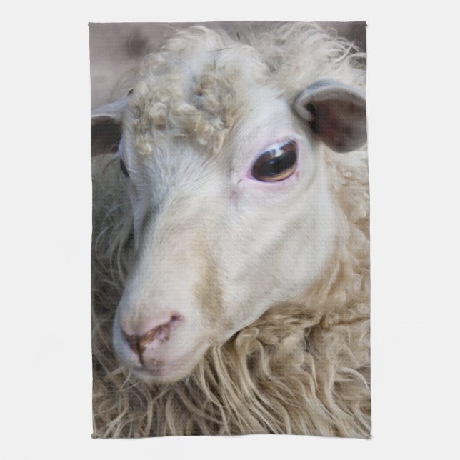 Linge De Cuisine Moutons drôles (Vertical)