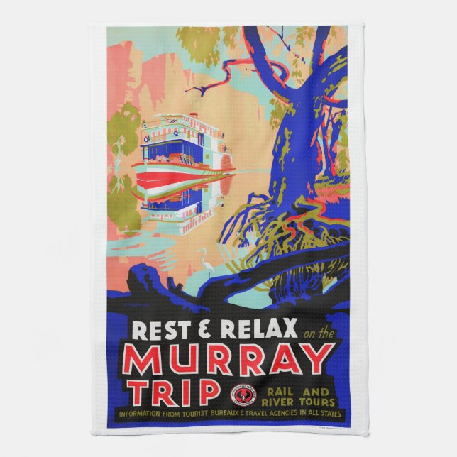 Linge De Cuisine Murray River Voyage en Australie (Vertical)