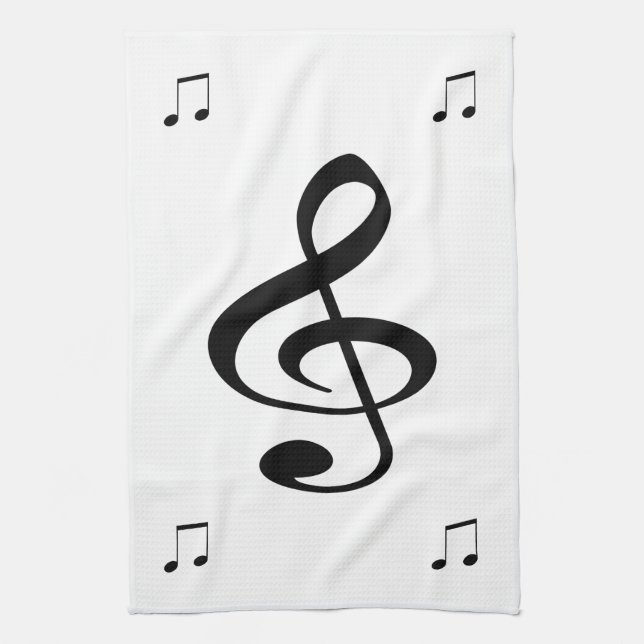Linge De Cuisine Musique (Vertical)
