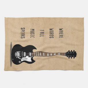 Linge De Cuisine Musique Art Où Les Mots Chute Musique Parle