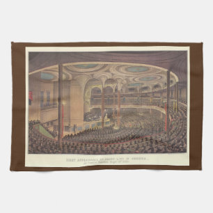 Linge De Cuisine Musique vintage, Jenny Lind, chanteuse d'opéra sué