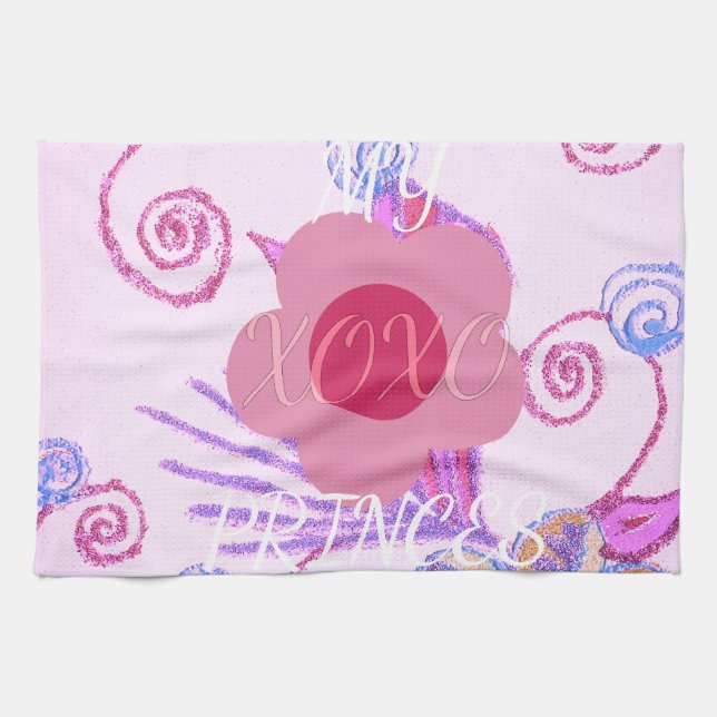 Linge De Cuisine My Little Princess : Baby Pink Vector Inspirationa (Horizontal)