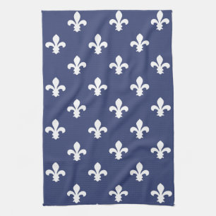 Linge De Cuisine Myrtille Cottage Fleur de Lys du sud