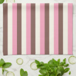 Linge De Cuisine Napolitain Crème glacée Motif vertical de bande<br><div class="desc">La glace napolitaine en chocolat, la vanille ancienne et les rayures verticales de fraises font un motif amusant pour le printemps et l'été. Il est offert ici sur une serviette de cuisine. Vous pouvez ajuster la taille du motif et créer des bandes horizontales ou diagonales en faisant pivoter la conception....</div>
