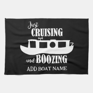 Linge De Cuisine Narrowboat Funny Drinking Quote Galley