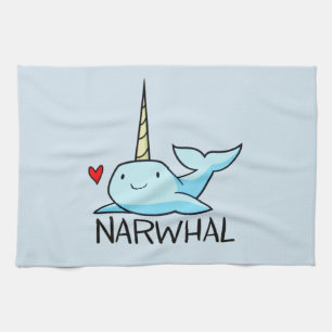 Linge De Cuisine Narwhal