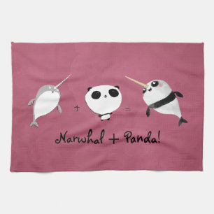 Linge De Cuisine Narwhal plus le panda !