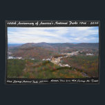Linge De Cuisine National Park Anniversary Hot Springs Vue d'automn<br><div class="desc">You are viewing The Lee Hiller Designs Collection of Home and Office Decor, Apparel, Toxiques and Collectibles. The Designs include Lee Hiller Photographie et Mixed Media Digital Art Collection. You can view her her Nature photographiy at at http://HikeOurPlanet.com/ and follow her hiking blog within Hot Springs National Park. Hot Springs...</div>