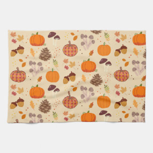 Linge De Cuisine Nature d'automne