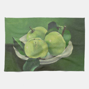 Linge De Cuisine Nature morte aux pommes par Mikulas Galanda