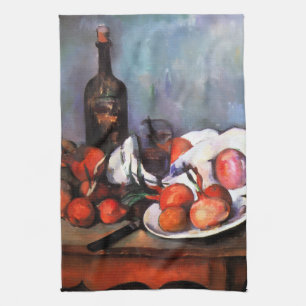 Linge De Cuisine Nature morte de Paul Cézanne 