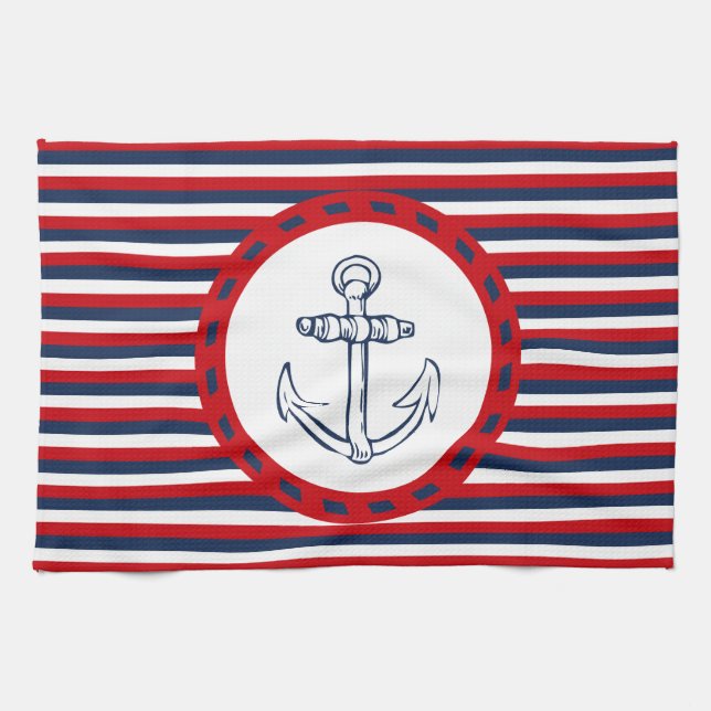 Linge De Cuisine Nautical design (Horizontal)