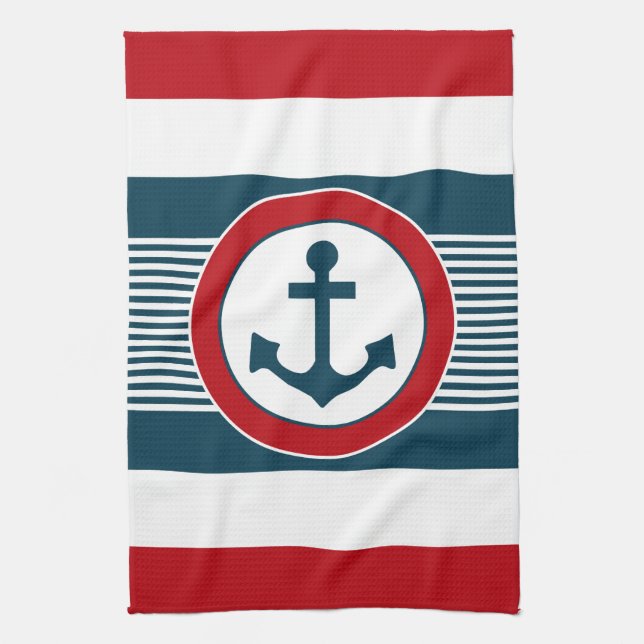 Linge De Cuisine Nautical design (Vertical)