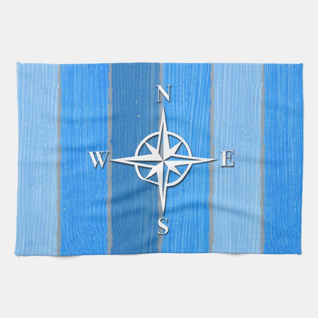 Linge De Cuisine Nautical themed design (Horizontal)