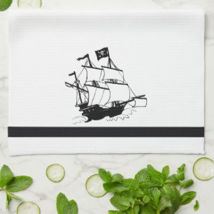 Linge De Cuisine Navire pirate