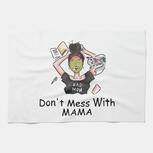 Linge De Cuisine N'ayez pas de mal avec maman (Horizontal)