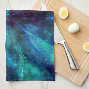 Linge De Cuisine Nebula Turquoise