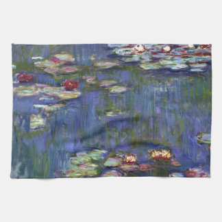 Linge De Cuisine Nénuphars de Claude Monet