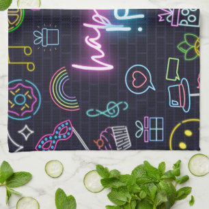 Linge De Cuisine Neon Purim