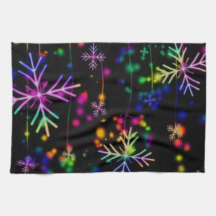 Linge De Cuisine Neon Snow