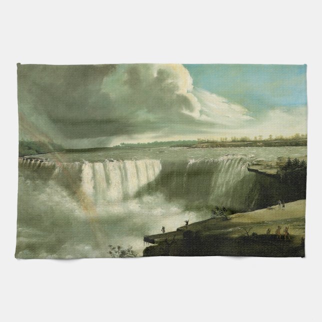 Linge De Cuisine Niagara Falls From Table Rock par John Vanderlyn (Horizontal)