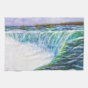 Linge De Cuisine Niagara Falls, Horseshoe Falls, peinture originale