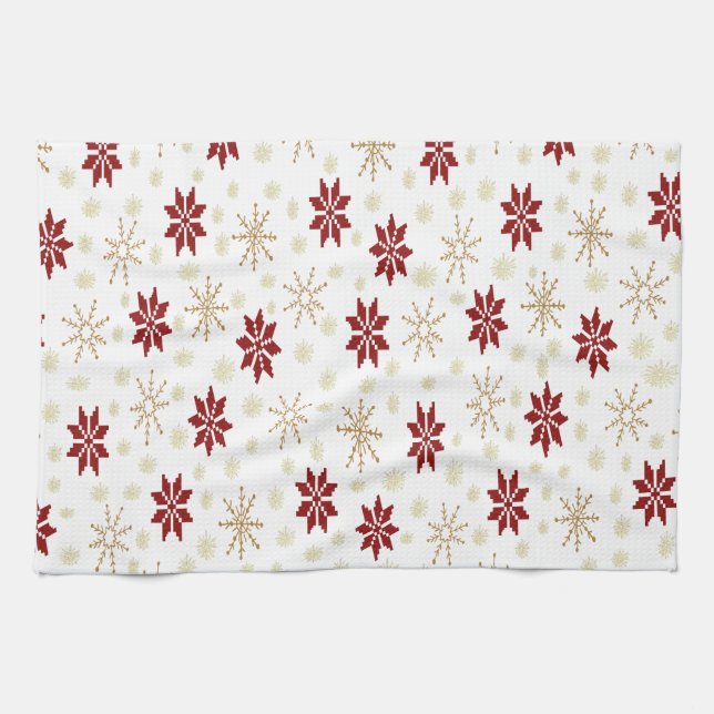 Linge De Cuisine Noël (Horizontal)