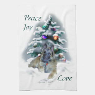 Linge De Cuisine Noël belge Tervuren