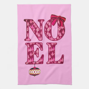 Linge De Cuisine NOEL dans un Motif d'arbre de Noël en Bourgogne