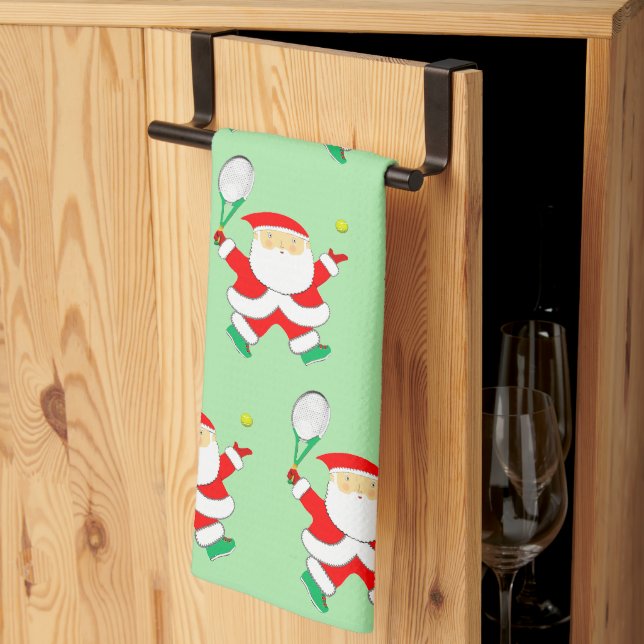 Linge De Cuisine Noël de tennis créatif pour les vacances (Pliage en tiers)
