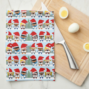 Linge De Cuisine Noël des Chanteurs de Noël