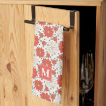 Noël Floral Poinsettia Holly Custom