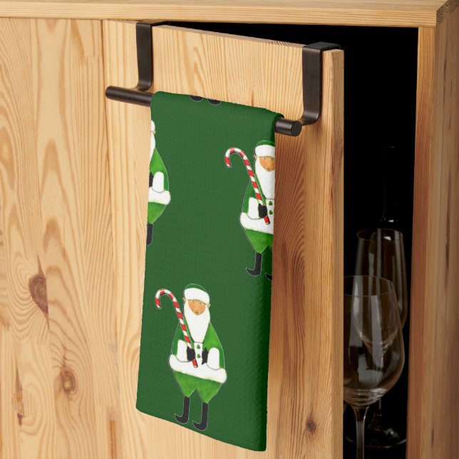 Linge De Cuisine Noël irlandais (Pliage en tiers)