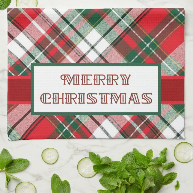 Linge De Cuisine Noël Joyeux avec Joyeux Noël (Plié)