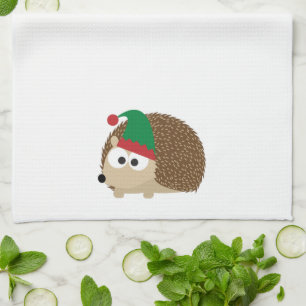 Linge De Cuisine Noël mignon Elf de hérisson