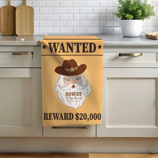 Linge De Cuisine Noël occidental rustique (Créateur téléchargé)