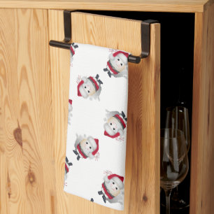 Linge De Cuisine Noël Œuf de Père Noël
