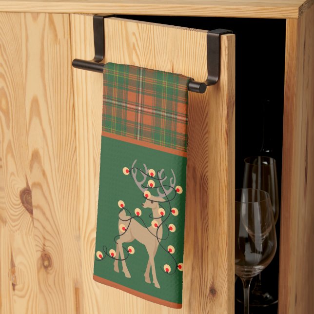 Linge De Cuisine Noël Tartan original de Hay (Pliage en tiers)