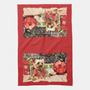 Linge De Cuisine Noël - Yorkie - Kinsey
