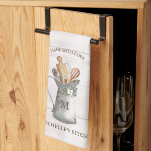 Linge De Cuisine Nom de Ferme Rustique