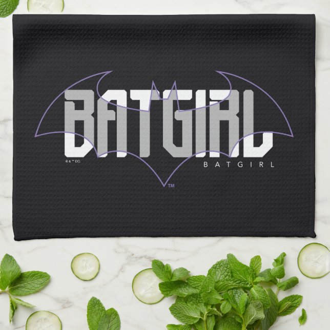 Linge De Cuisine Nom Hi-Tech de Batgirl Graphique (Plié)