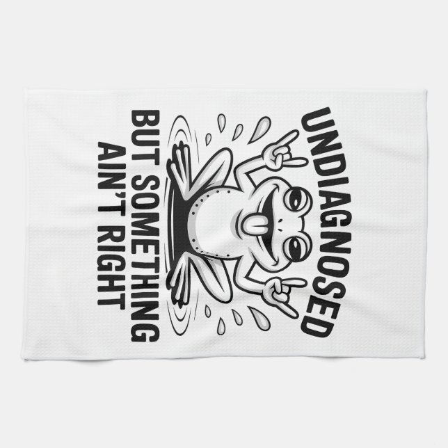 Linge De Cuisine Non diagnostiqué, mais quelque chose ne va pas dro (Horizontal)