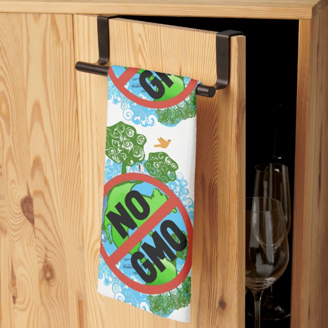 LINGE DE CUISINE NON OGM (Pliage en tiers)