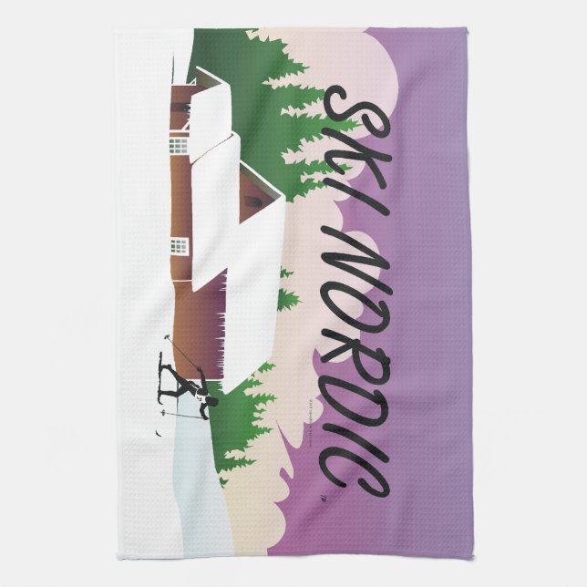 Linge De Cuisine Nordic SUPÉRIEUR de ski (Vertical)