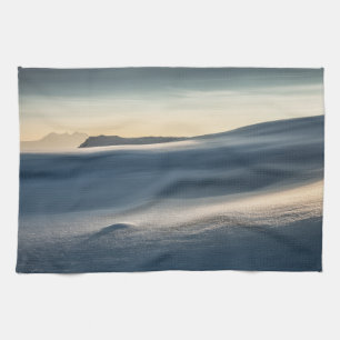 Linge De Cuisine Norvège Paysage neigeux